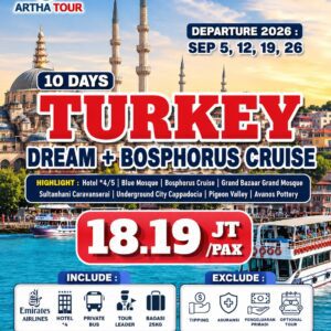 TURKEY DREAM + BOSPHORUS CRUISE 10D