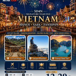 5D SIGNATURE YEAR END VIETNAM HANOI SAPA FANSIPAN WITH HALONG BAY CRUISE