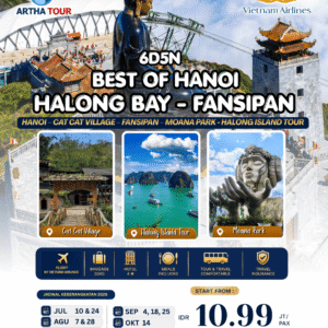 6D BEST OF HANOI HALONG BAY FANSIPAN