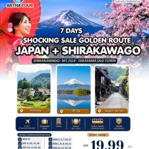 7D SHOCKING SALE GR JAPAN + SHIRAKAWAGO