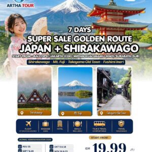 7D SUPER SALE GR JAPAN + SHIRAKAWAGO
