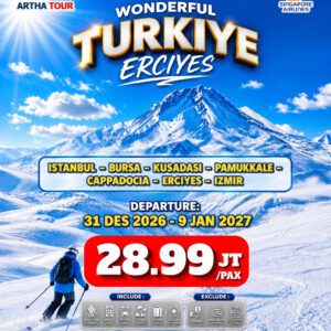 WONDERFUL TURKIYE ERCIYES 10D7N