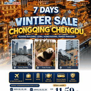 7D WINTER SALE CHONGQING CHENGDU